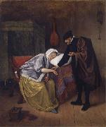 Jan Steen The Sick woman oil painting on canvas